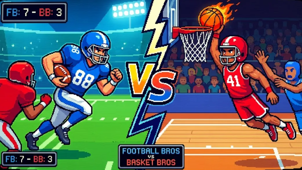 🏀 Football Bros vs Basket Bros: Choose Your Own Favorite
